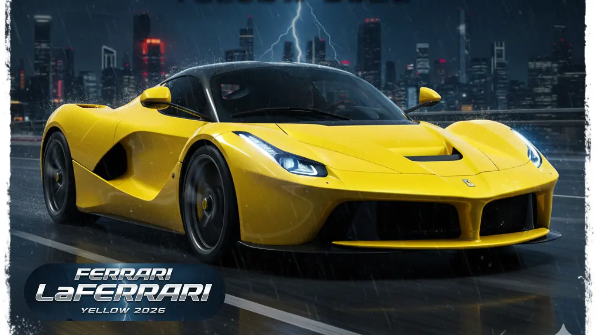 Ferrari LaFerrari Yellow 2026